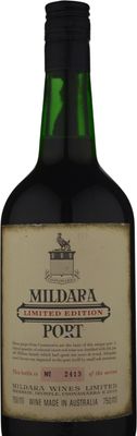 Mildara Wines Limited Edition Port