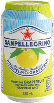 Sanpellegrino Sparkling Grapefruit 330mL Cans