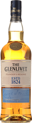 GLENLIVET Founders Reserve Single Malt Scotch Whisky 40% ABV,