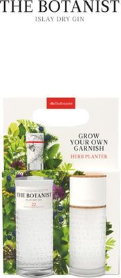 The Botanist Islay Dry Gin & Herb Planter Gift Pack