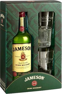 Jameson Irish Whiskey Tall Glass Gift Pack