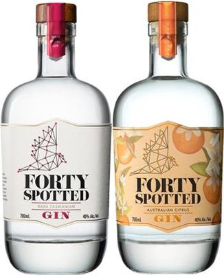BoozeBud Forty Spotted Classic & Citrus Gin Bundle