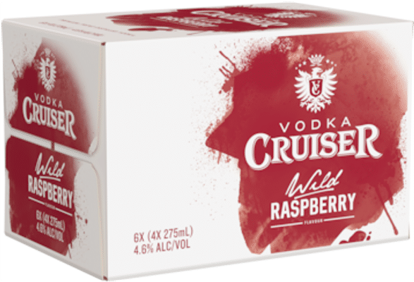 Vodka Cruiser Wild Raspberry mL
