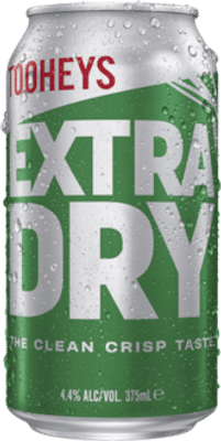 Tooheys Extra Dry Cans 30 Block Lager