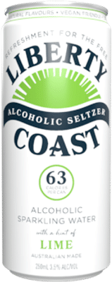 Liberty Coast Lime Seltzer 3.5% Vodka