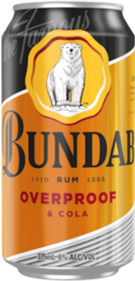 Bundaberg OP Rum & Cola Cans