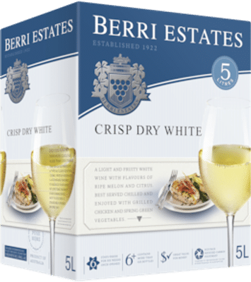 Berri Estates Crisp Dry White Cask