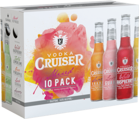 Vodka Cruiser Mixed (10 pack)
