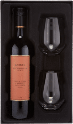 Parker Estate Terra Rossa Cabernet Sauvignon Wine Glass Gift Pack