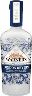 Warners London Dry Gin 700mL