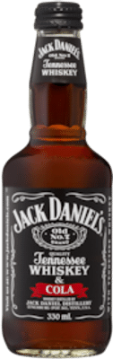 Jack Daniels Tennessee Whiskey & Cola Bottle 330mL