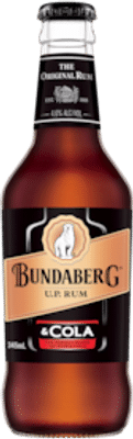 Bundaberg UP Rum & Cola Bottle 345mL