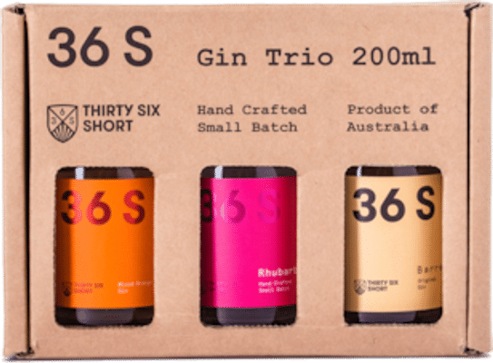 36 Short Gin Trio