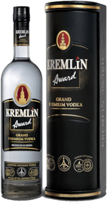 Kremlin Award Grand Premium Vodka 700mL in Leather Box