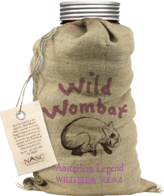 Wild Wombat Wild Berry Vodka 700mL