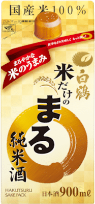 Hakutsuru Komedake no Maru Pack Junmai Japanese Sake