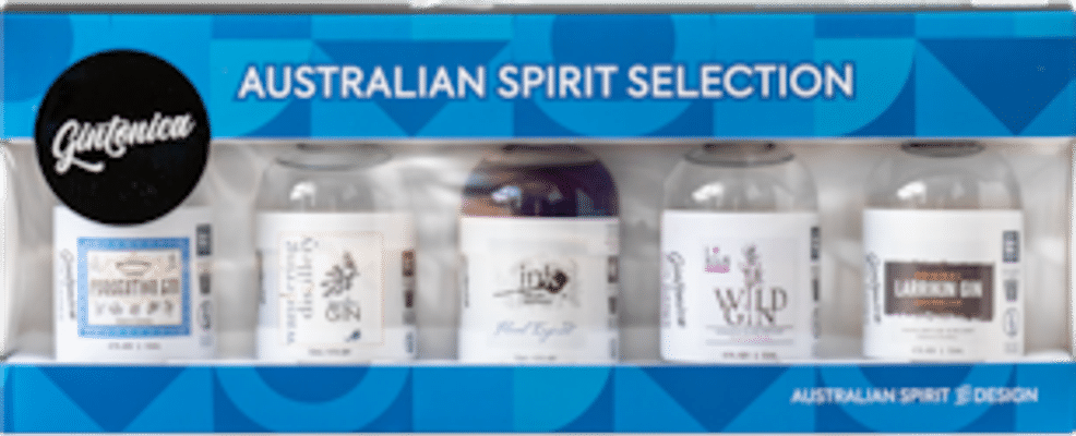 Gintonica Intro To Aussie Gin 5 Pack