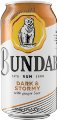 Bundaberg Rum Dark & Stormy Cans 375mL