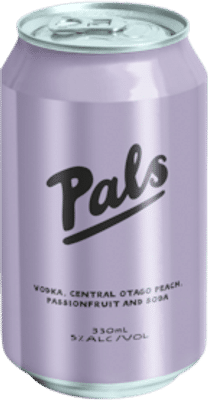Pals Vodka Peach & Passionfruit Cans