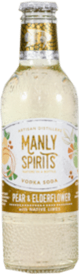 Manly Spirits Pear & Elderflower Vodka & Soda