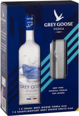 Grey Goose Vodka & Soda Can Gift Pack