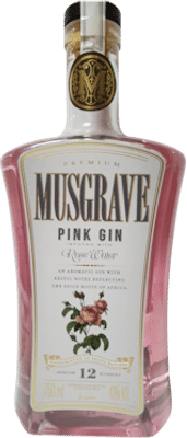 Musgrave Pink Gin 12 Botanicals 750mL