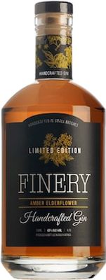 Finery Amber Elderflower Handcrafted Gin 750mL