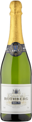 Baron de Rothberg 12 Bottles of Baron de Rothberg Brut Sparkling 750ML