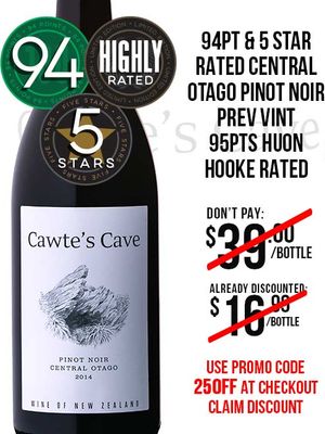 Rock Ferry Cawtes Cave Pinot Noir